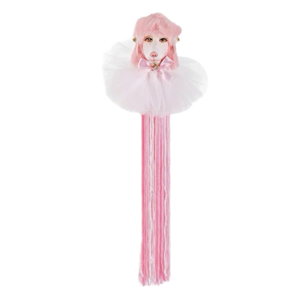 Assorted Poodle Head Tassel Ornament, INDIVIDUALLY SOLD