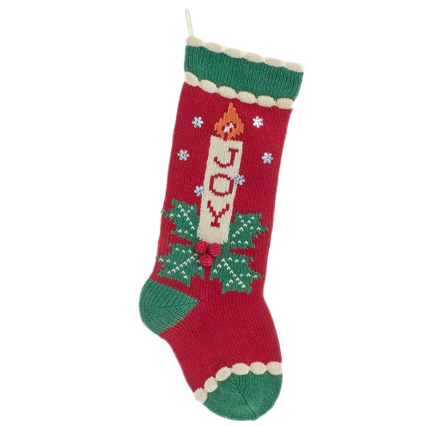 Assorted 20" Knit Stocking, INDIVIDUALLY SOLD