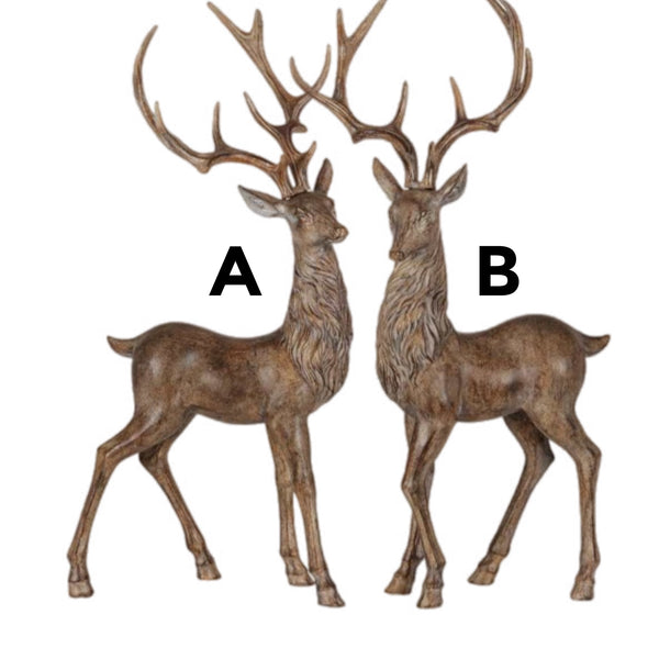 Assorted Bronze Reindeer Figurines, INDIVIDUALLY SOLD