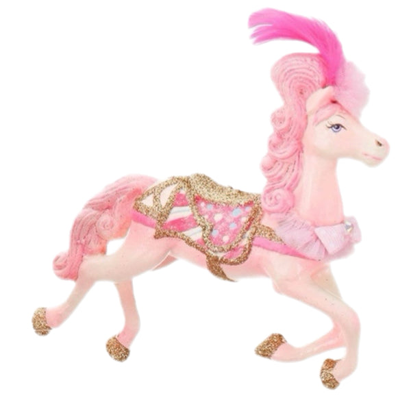 Assorted Pink Horse Ornament, INDIVIDUALLY SOLD