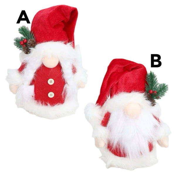 Assorted Santa Gnome Figurine, INDIVIDUALLY SOLD