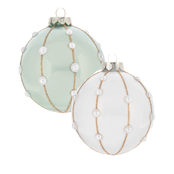 Assorted Pastel Beaded Ball, INDIVIDUALLY SOLD