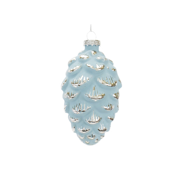 Assorted Blue Pinecone Ornament, INDIVIDUALLY SOLD