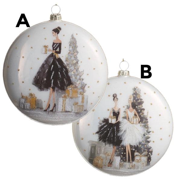 Assorted Lady In Party Dress Ball, INDIVIDUALLY SOLD