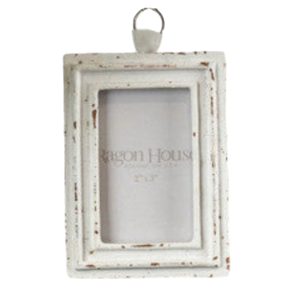 Assorted White Photo Frame Ornament, INDIVIDUALLY SOLD