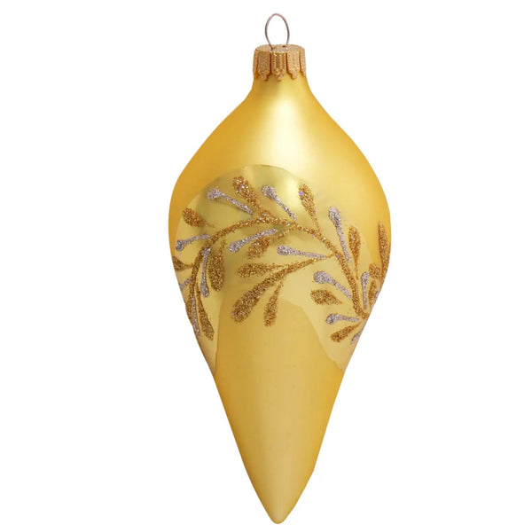 Assorted Gold Leaf Design Ball, INDIVIDUALLY SOLD