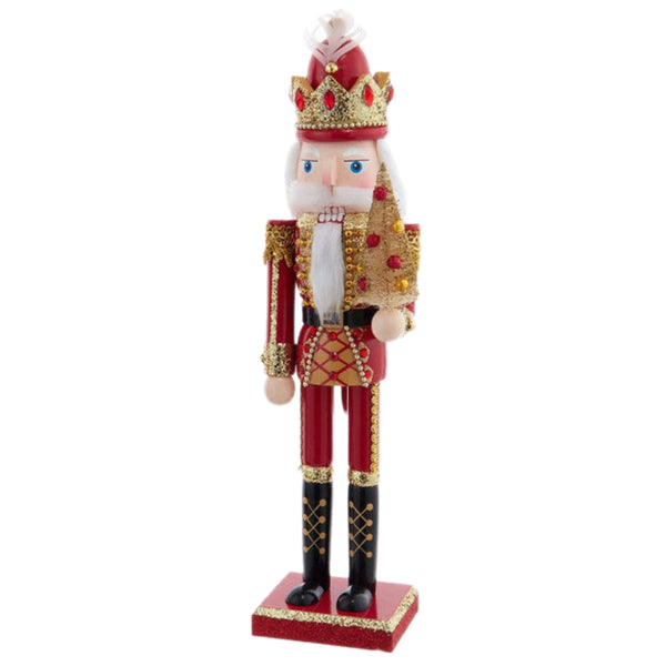 Assorted 15" Red & Gold Nutcracker, INDIVIDUALLY SOLD