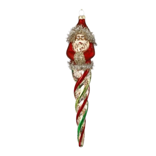 Assorted Santa Finial Ornament, INDIVIDUALLY SOLD
