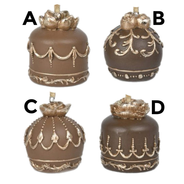 Assorted Chocolate Cordial Ornament, INDIVIDUALLY SOLD