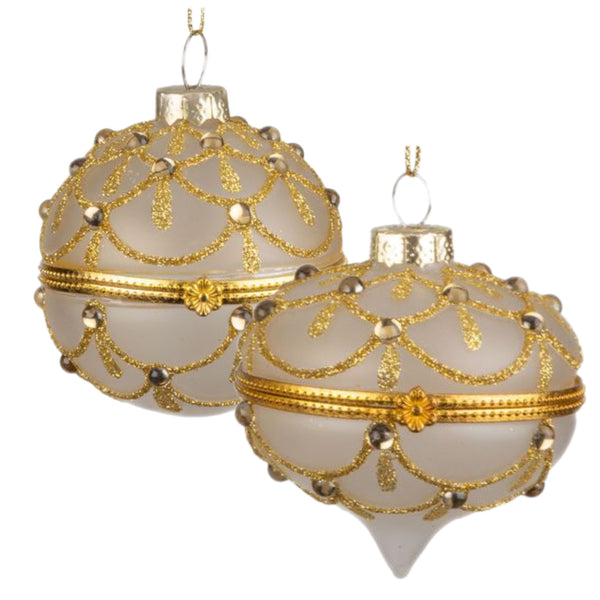 Assorted Gold & Champagne Kismet Ball, INDIVIDUALLY SOLD