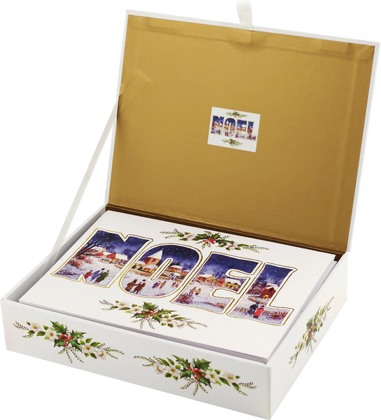 Noel Christmas Cards Box Of 20