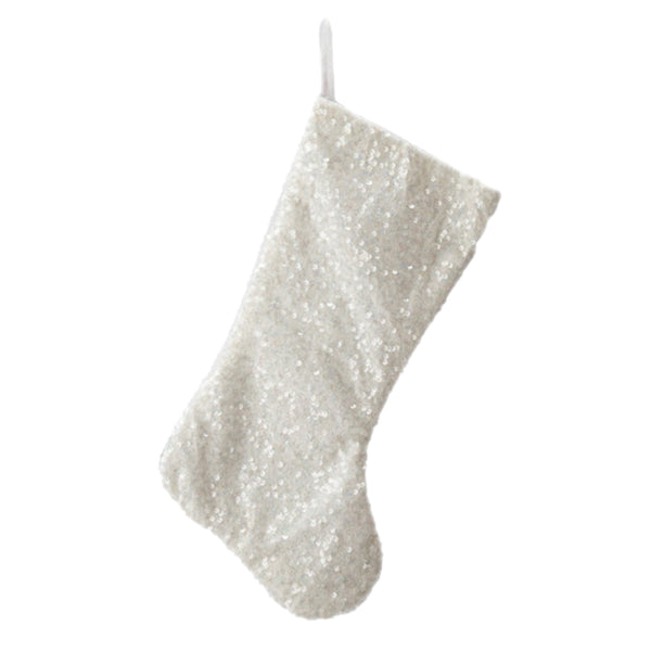 Assorted 19" Glittered Stocking, INDIVIDUALLY SOLD