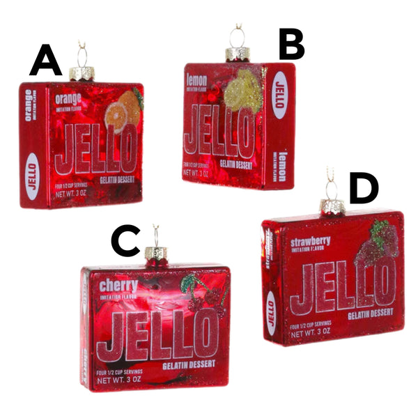 Assorted Jello Box Ornament, INDIVIDUALLY SOLD