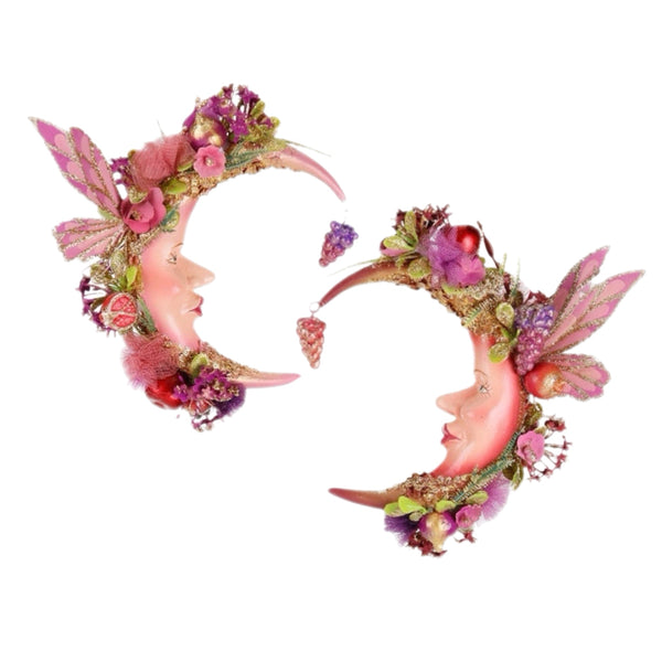 Assorted Fairy Half Moon Ornament, INDIVIDUALLY SOLD