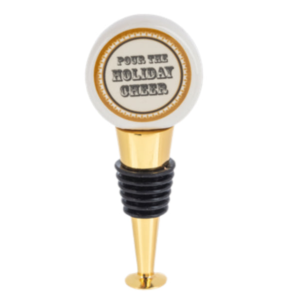 Assorted Bottle Stopper With Saying, INDIVIDUALLY SOLD