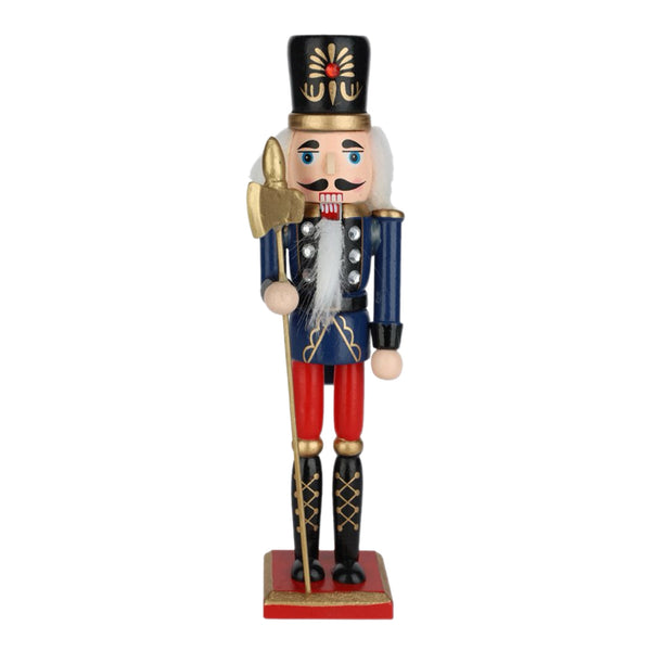 Assorted 8" Red & Blue Nutcracker, INDIVIDUALLY SOLD
