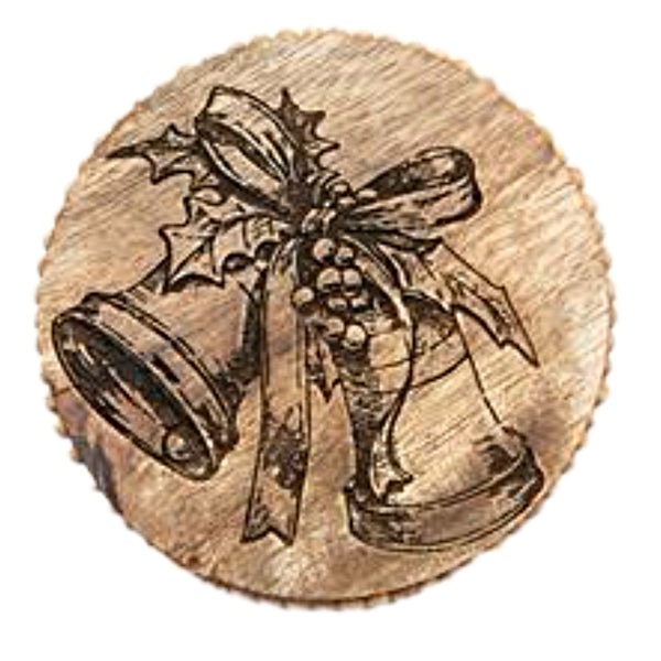 Bells With Bows Coasters, Set Of 4
