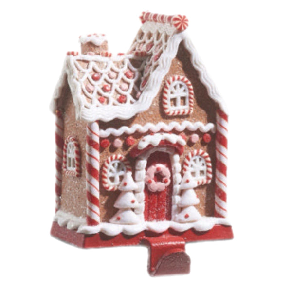 Assorted Gingerbread House Stocking Holder, INDIVIDUALLY SOLD