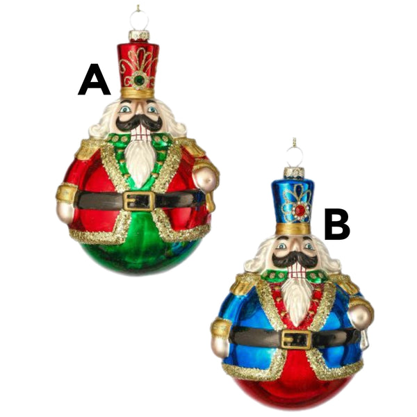 Assorted Nutcracker Shaped Ball, INDIVIDUALLY SOLD