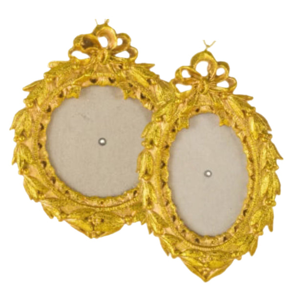 Assorted Gold Photo Frame Ornament, INDIVIDUALLY SOLD
