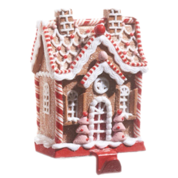 Assorted Gingerbread House Stocking Holder, INDIVIDUALLY SOLD
