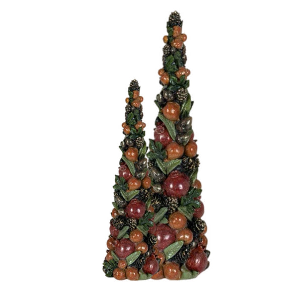 Assorted Tree With Fruit Figurine, INDIVIDUALLY SOLD