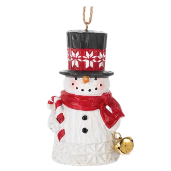Assorted Scandinavian Snowman Ornament, INDIVIDUALLY SOLD