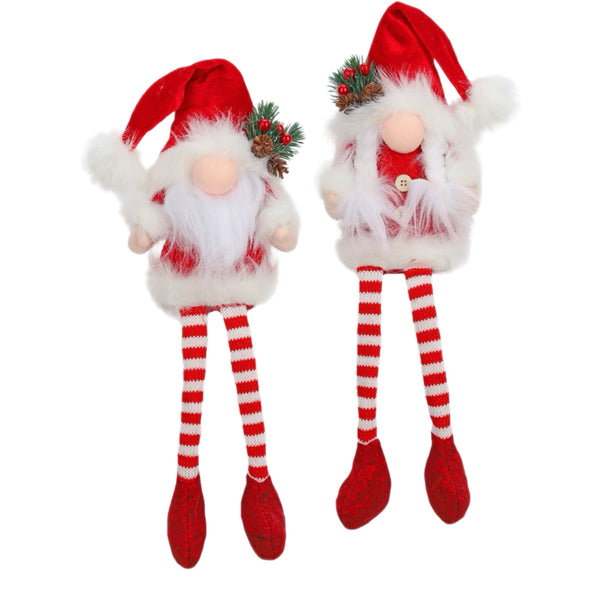 Assorted Santa Gnome Shelf Sitter Figurine, INDIVIDUALLY SOLD