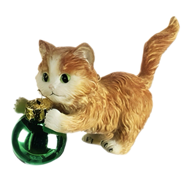 Assorted Kitten Playing Ornament, INDIVIDUALLY SOLD
