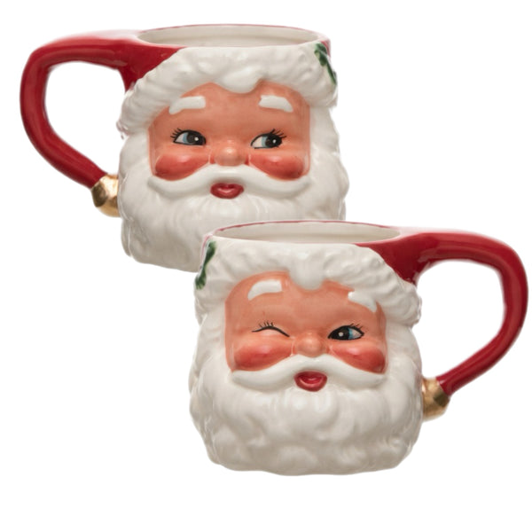 Assorted Santa Mug, INDIVIDUALLY SOLD