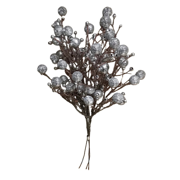 Assorted Metallic Berry Spray, INDIVIDUALLY SOLD