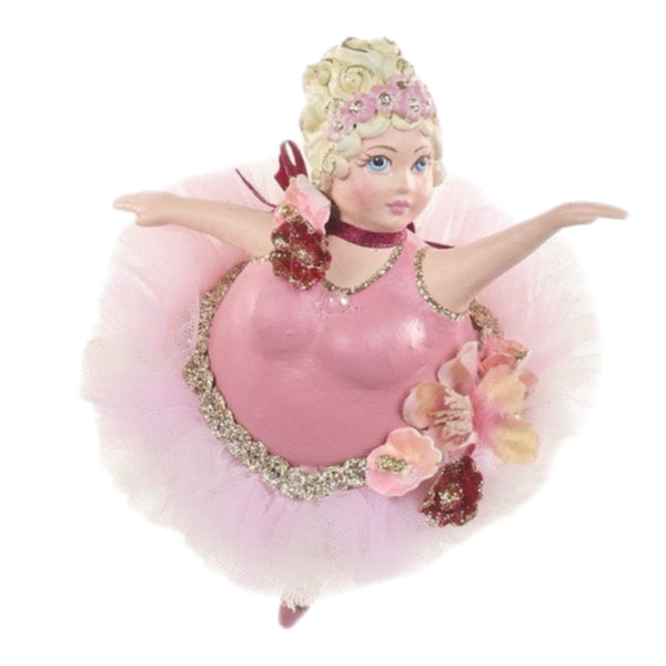 Assorted Chubby Ballerina Ornament, INDIVIDUALLY SOLD