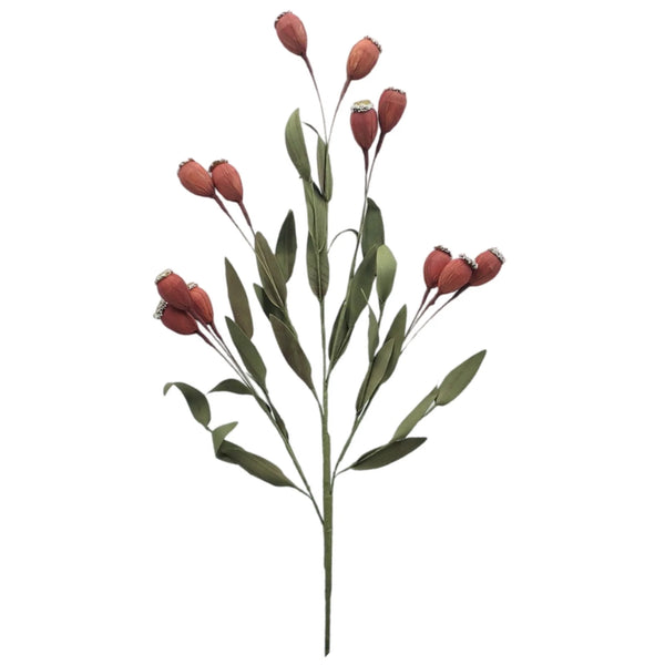 Assorted 35" Poppy Spray, INDIVIDUALLY SOLD