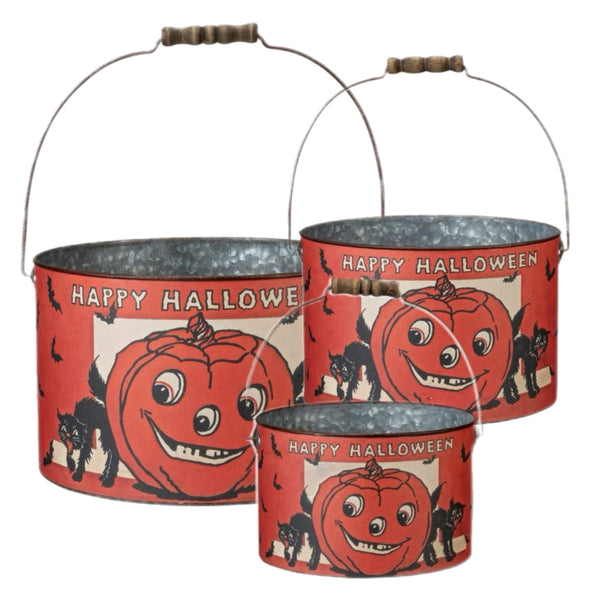 Assorted Halloween Candy Bucket, INDIVIDUALLY SOLD