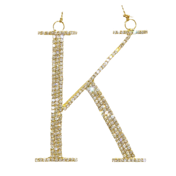 Assorted Rhinestone Monogrammed Ornament, INDIVIDUALLY SOLD