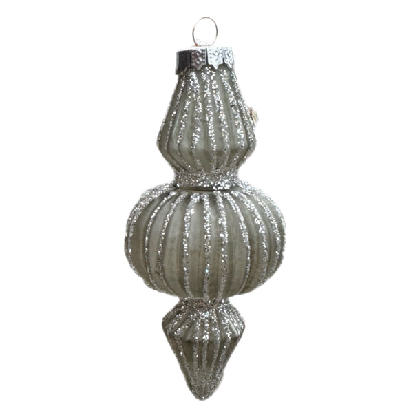Assorted Silver Finial Ornament, INDIVIDUALLY SOLD