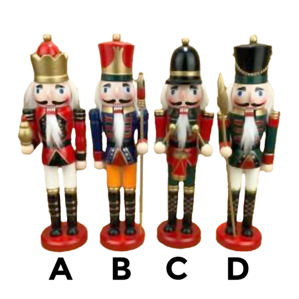 Assorted 12" Nutcracker, INDIVIDAULLY SOLD
