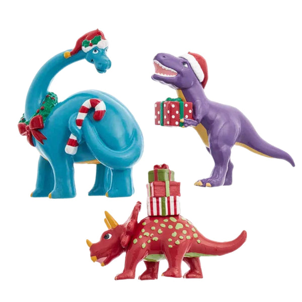 Assorted Dinosaur Ornament, INDIVIDUALLY SOLD