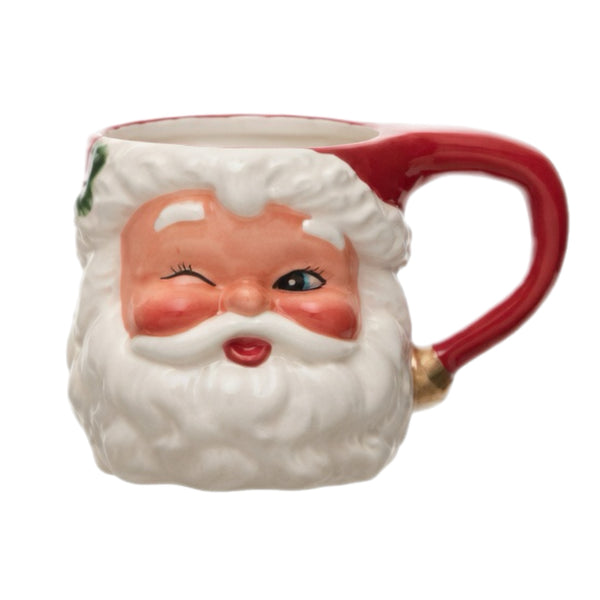 Assorted Santa Mug, INDIVIDUALLY SOLD