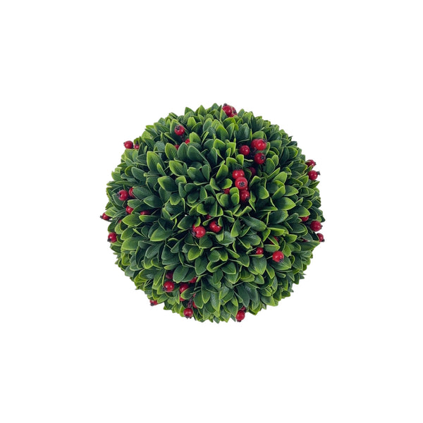 Assorted Boxwood With Berries Ball, INDIVIDUALLY SOLD