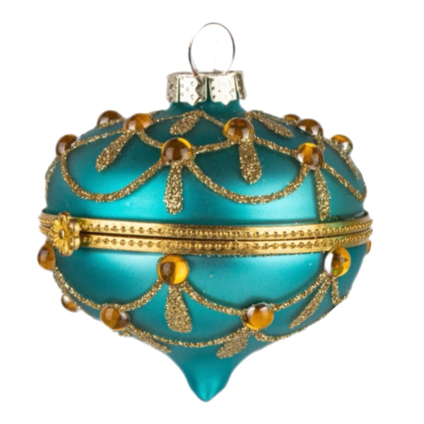 Assorted Blue With Gold Swag Kismet Ball, INDIVIDUALLY SOLD