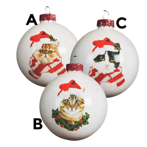 Assorted Cat Face Ball, INDIVIDUALLY SOLD