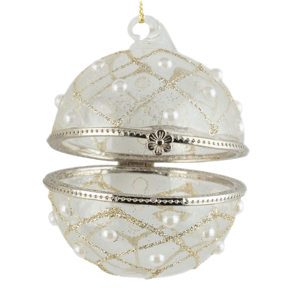 Assorted Silver With Pearls Kismet Ball, INDIVIDUALLY SOLD