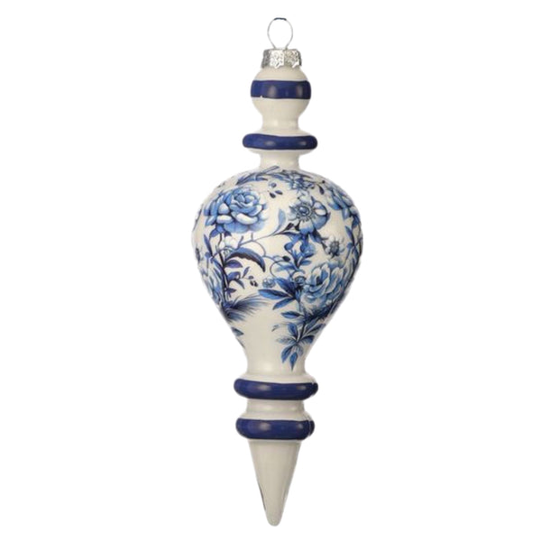 Assorted Blue Floral Ball, INDIVIDUALLY SOLD