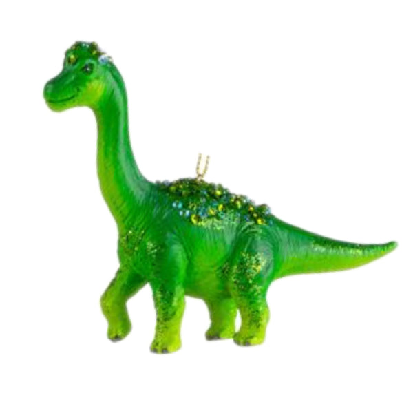 Assorted Glitter Dinosaur Ornament, INDIVIDUALLY SOLD
