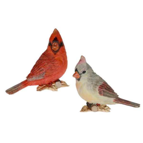 Assorted Cardinal On Branch Figurine, INDIVIDUALLY SOLD