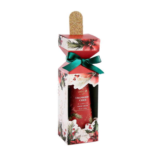 Assorted Christmas Hand Cream & Nail File Set, INDIVIDUALLY SOLD