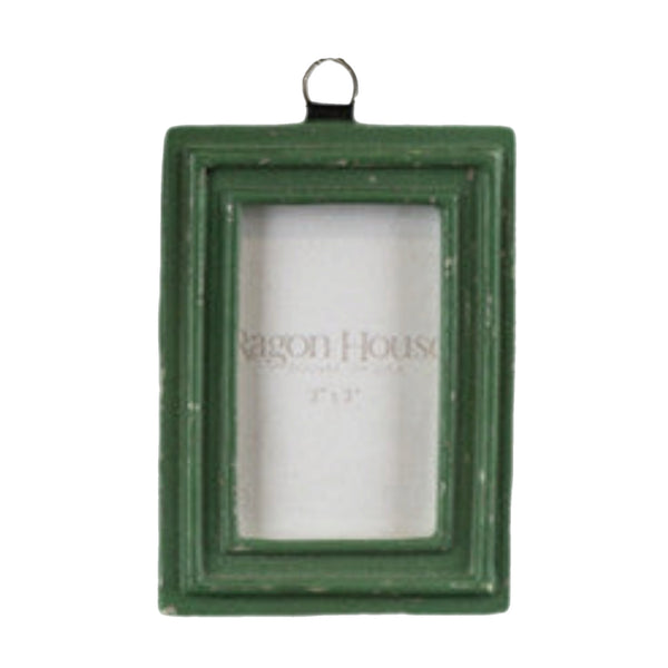 Assorted Green Photo Frame Ornament, INDIVIDUALLY SOLD