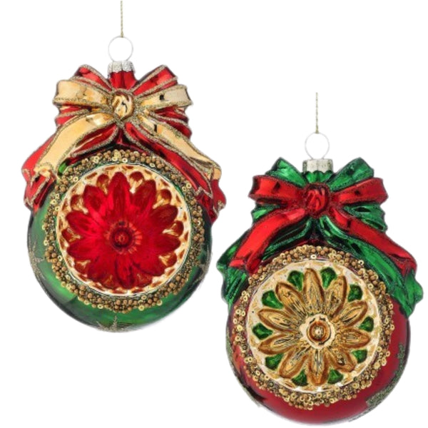 Assorted Reflector With Bow Ball, INDIVIDUALLY SOLD