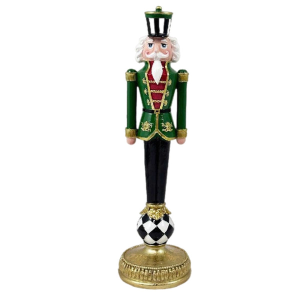 Assorted Nutcracker In Green Suit Figurine, INDIVIDUALLY SOLD
